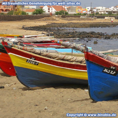 fishing village of Baia das Gatas on the island of Sao Vicente