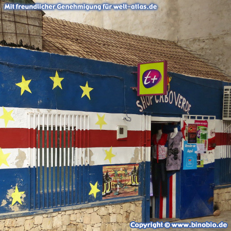 Shop in Sal Rei, Boa Vista Island, Cape Verde