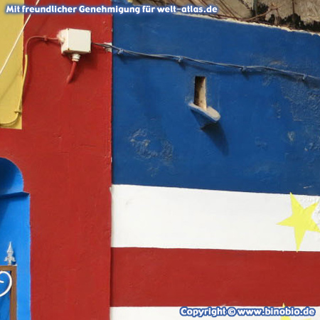 Shop in Sal Rei, detail, Boa Vista Island, Cape Verde