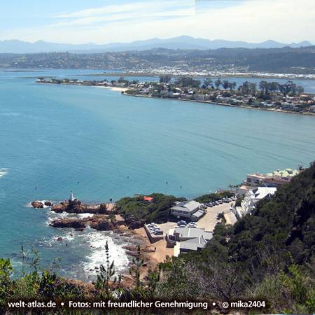 Lagune von Knysna, schöner Ort an derGarden Route, Spezialität sind Austern, die in der Lagune gezüchtet werdenFoto: ©mika2404