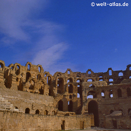 Amphitheatre of El Djem, UNESCO World Heritage Site