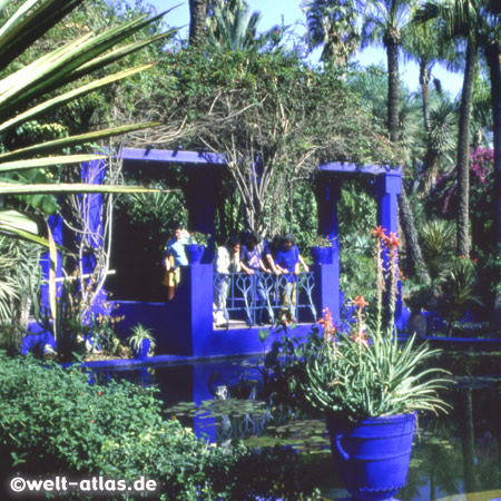 Majorelle Garten in Marrakesch, Jardin Majorelle 