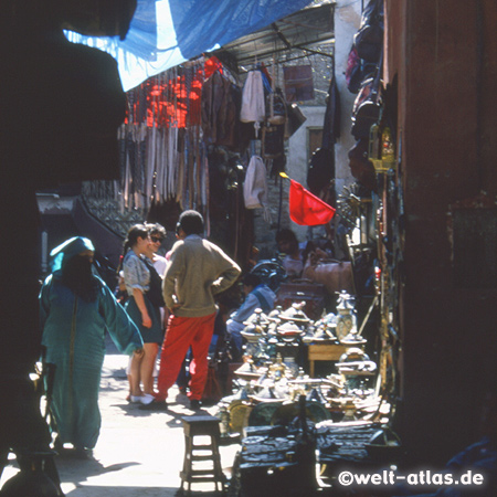 In den Gassen der Medina von Fes