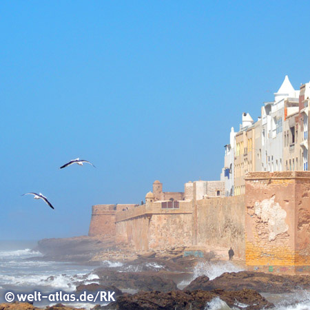 Stadtmauer von Essaouira, Marokko