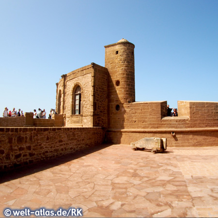 Burgtor Essaouira, MarokkoAnlage aus dem 16ten Jahrhundert