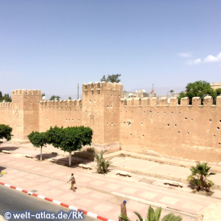 City wall of Taroudannt, MoroccoAppr. lengths 9 km
