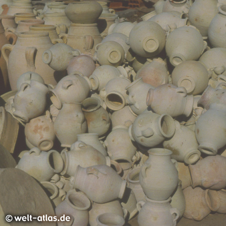 Pottery Market in Houmt Souk, Djerba