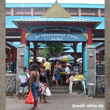 Tor am Sir Selwyn Selwyn-Clarke Marketin Victoria, Mahé