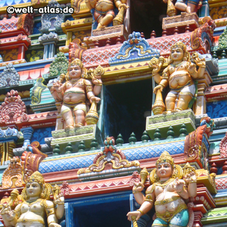 Victoria Hindu Temple, Mahé, Seychelles