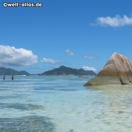 Granitfelsen der Anse Source d´Argent