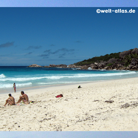 Grand'Anse, La Digue, Seychellen