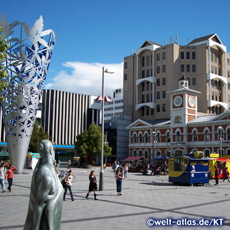 Cathedral Square, Christchurch, Neuseeland