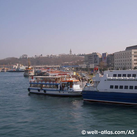 ferry boat in Eminönü