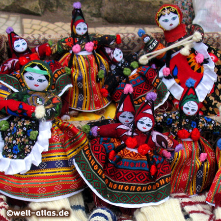 handmade dolls from Cappadocia