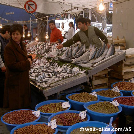 Markt in Üsküdar / Istanbul