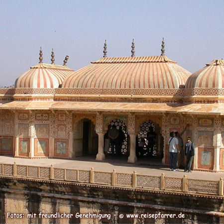 Amber Fort at Jaipur, also called "Pink City" of RajasthanFoto:© www.reisepfarrer.de