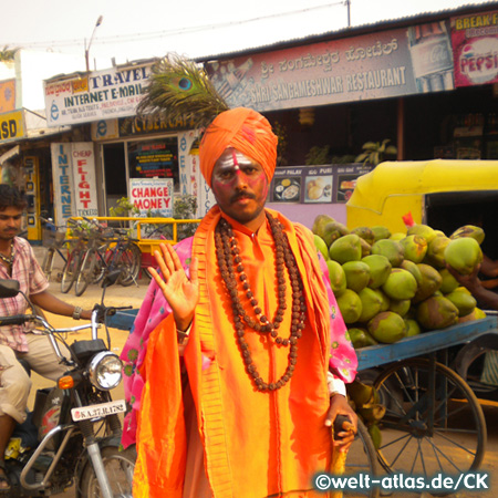 Sadu, Hampi Bazaar, Indien