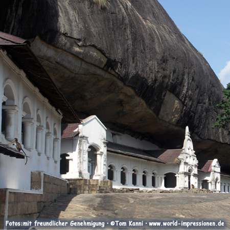 Buddhistische Höhlentempel in Dambulla