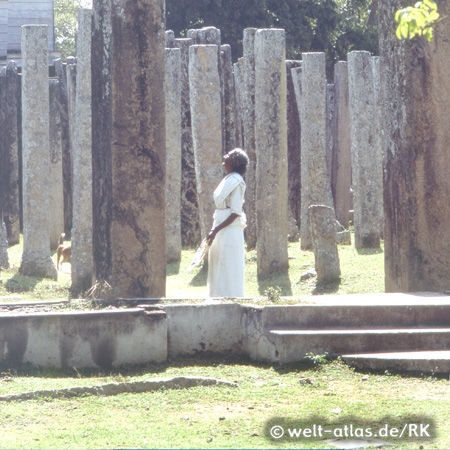 Säulen, Anuradhapura, Sri Lanka