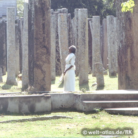 Columns, Anuradhapura, Sri Lanka