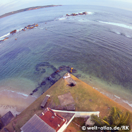 View from Galle lighthouse, Sri Lanka