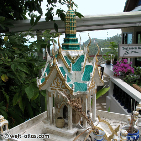 Spirit House at Santi Thani Point, Koh Samui, Thailand