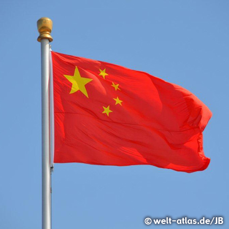 Flagge der Volksrepublik China