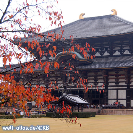 Tōdai-ji, buddhistischer Tempel in der alten Kaiserstadt Nara auf der Insel Honshu nahe Osaka