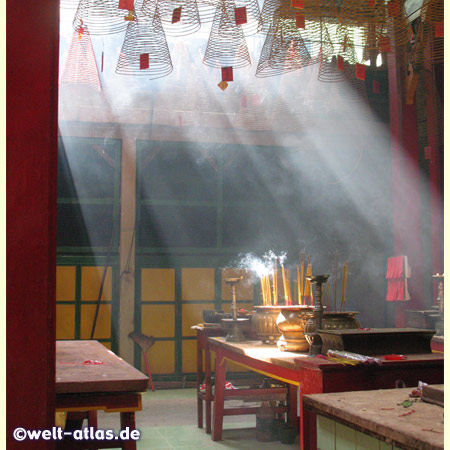 Thien Hau Tempel in Ho-Chi-Minh-Stadt, eine der wichtigsten Sehenswürdigkeiten