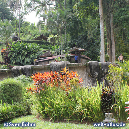 At the hot spring Yeh Panas, Penatahan, Bali