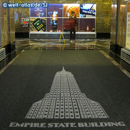 Im Empire State Building, Manhattan, New York City
