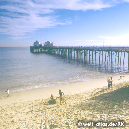 Photo Malibu Pier, California, USA | Welt-Atlas.de