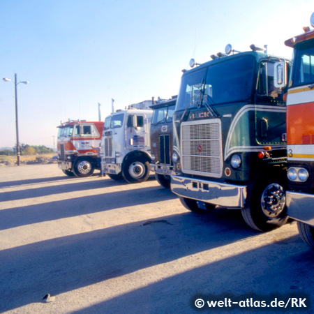 Trucks in California, USA