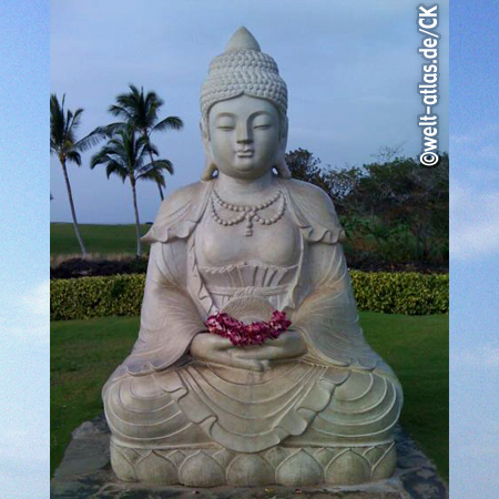 Buddha Point am Waikoloa-Beach, Hawaii