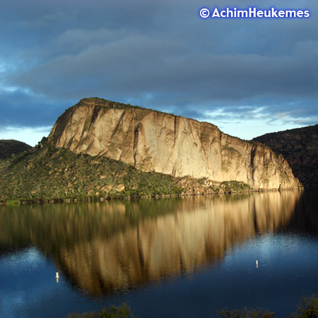 Lake in Arizona, picture taken by Achim Heukemes, a German Ultra Runner