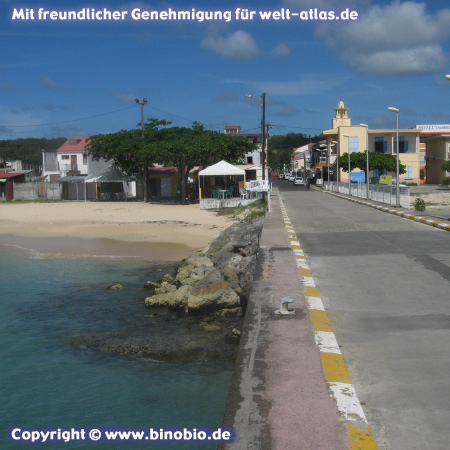 Der Ort Saint-Louis auf Marie Galante, GuadeloupeFotos: Reisebericht Guadeloupe, guadeloupe.binobio.de