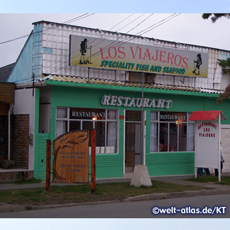 Puerto Natales, small seaport and gate to the National Park Torres del Paine