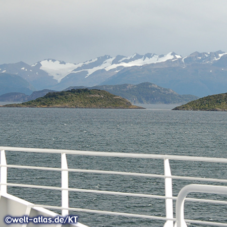 On board of "Via Australis" in Patagonia, Chile