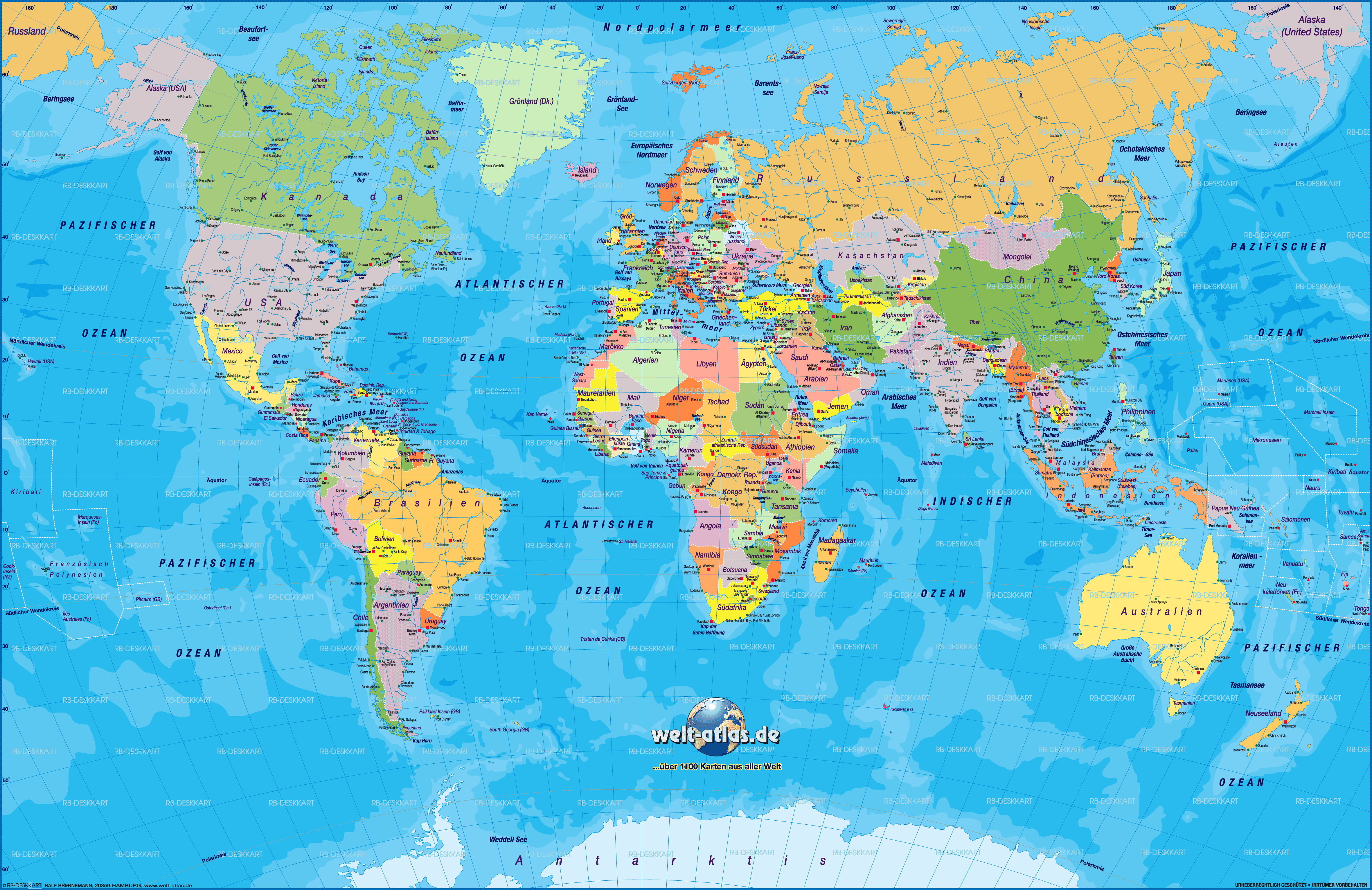  Island  Karte  Welt Kleve Landkarte