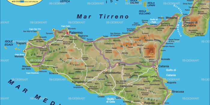 Mappa Di Taormina