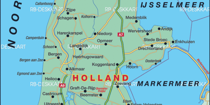 Nordholland Karte | Karte