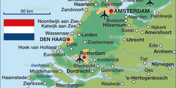 amsterdam umgebung karte Karte Von Amsterdam Region Region In Niederlande Welt Atlas De amsterdam umgebung karte