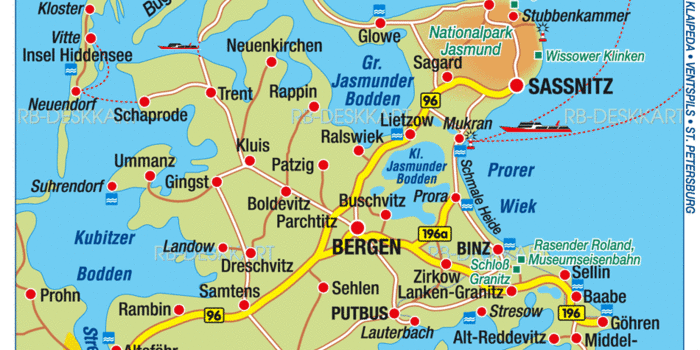 Karta Rügen – Karta 2020